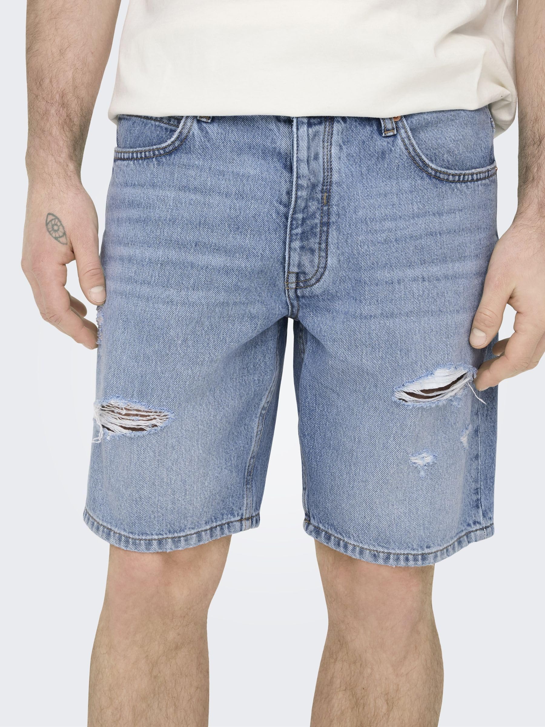 Only & Sons Pantaloncini Uomo M in Cotone
