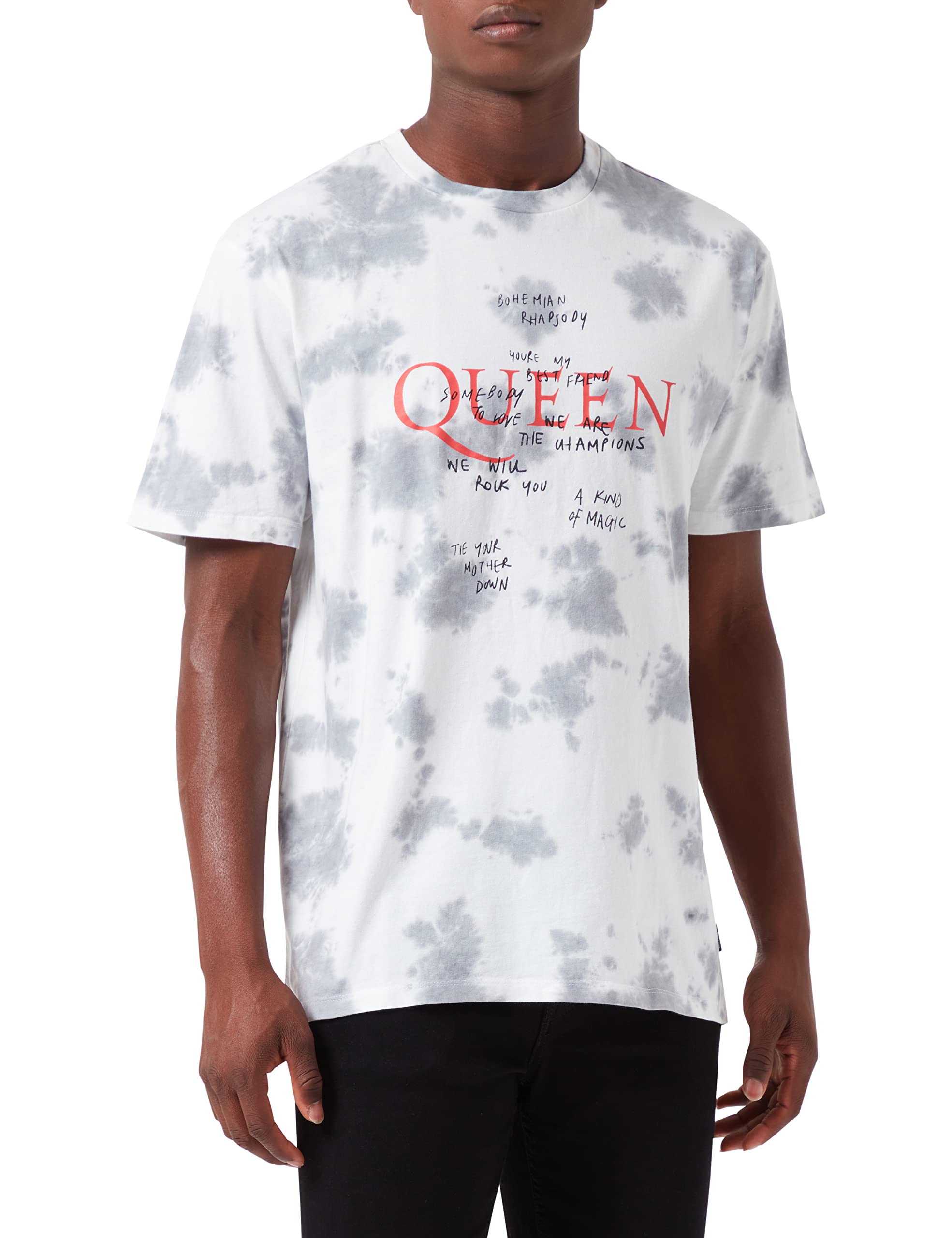 ONLY & SONS Onsqueen RLX SS Tee t-shirt bianca stampa