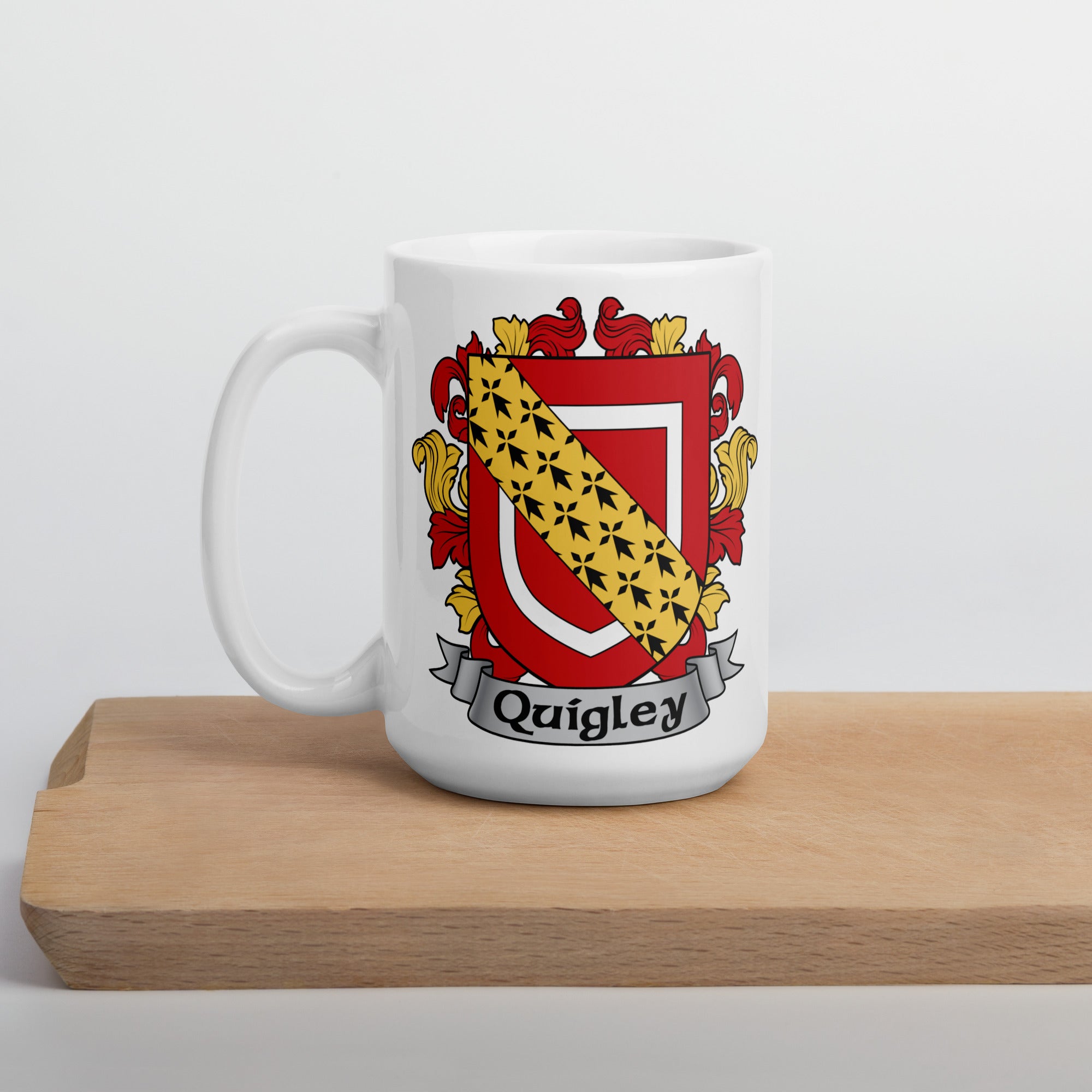 7.62 Design Quigley tazza ceramica 440 ml stemma irlandese