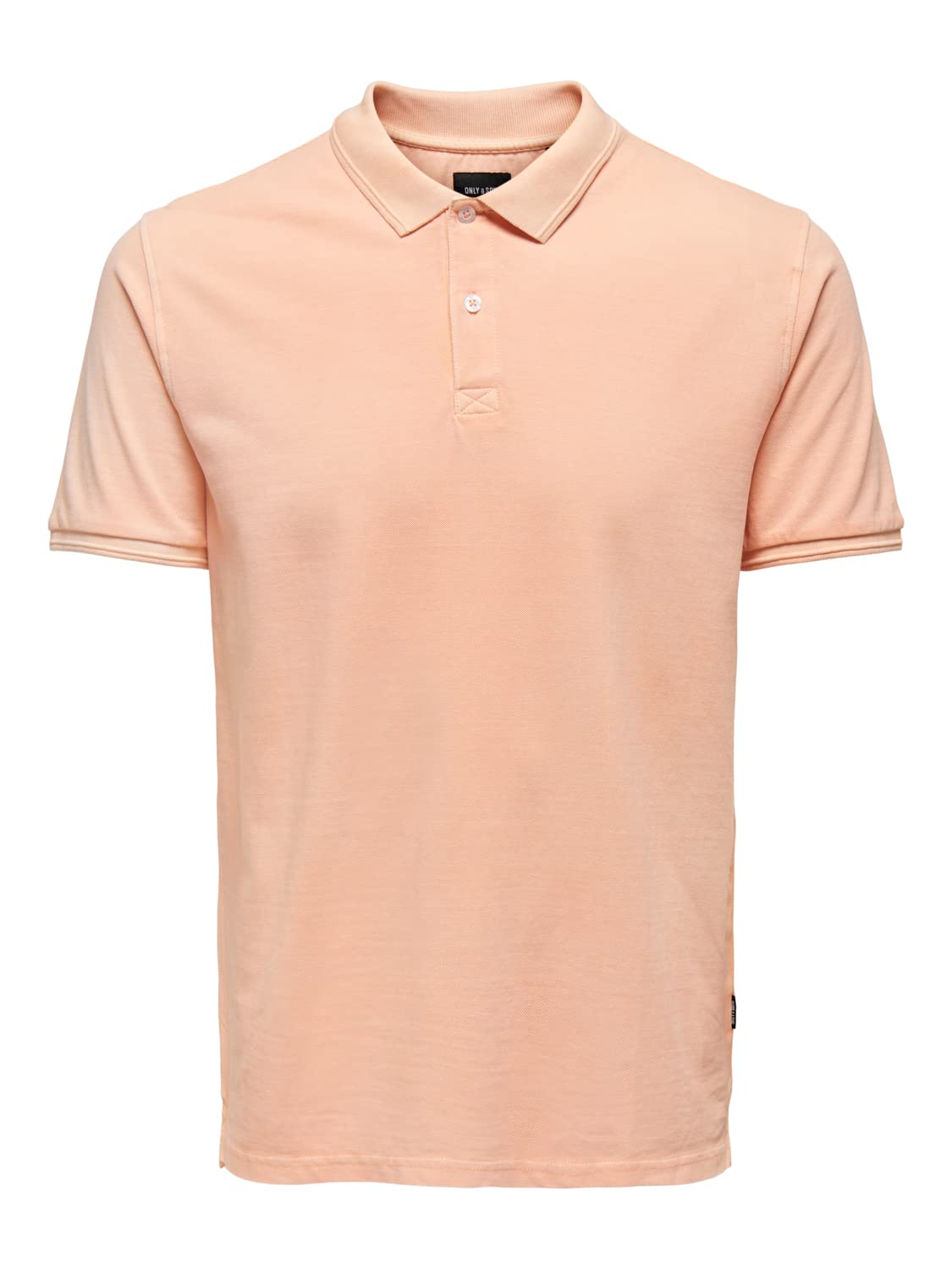 ONLY & SONS Onstravis Slim Polo Uomo Manica Corta Washed