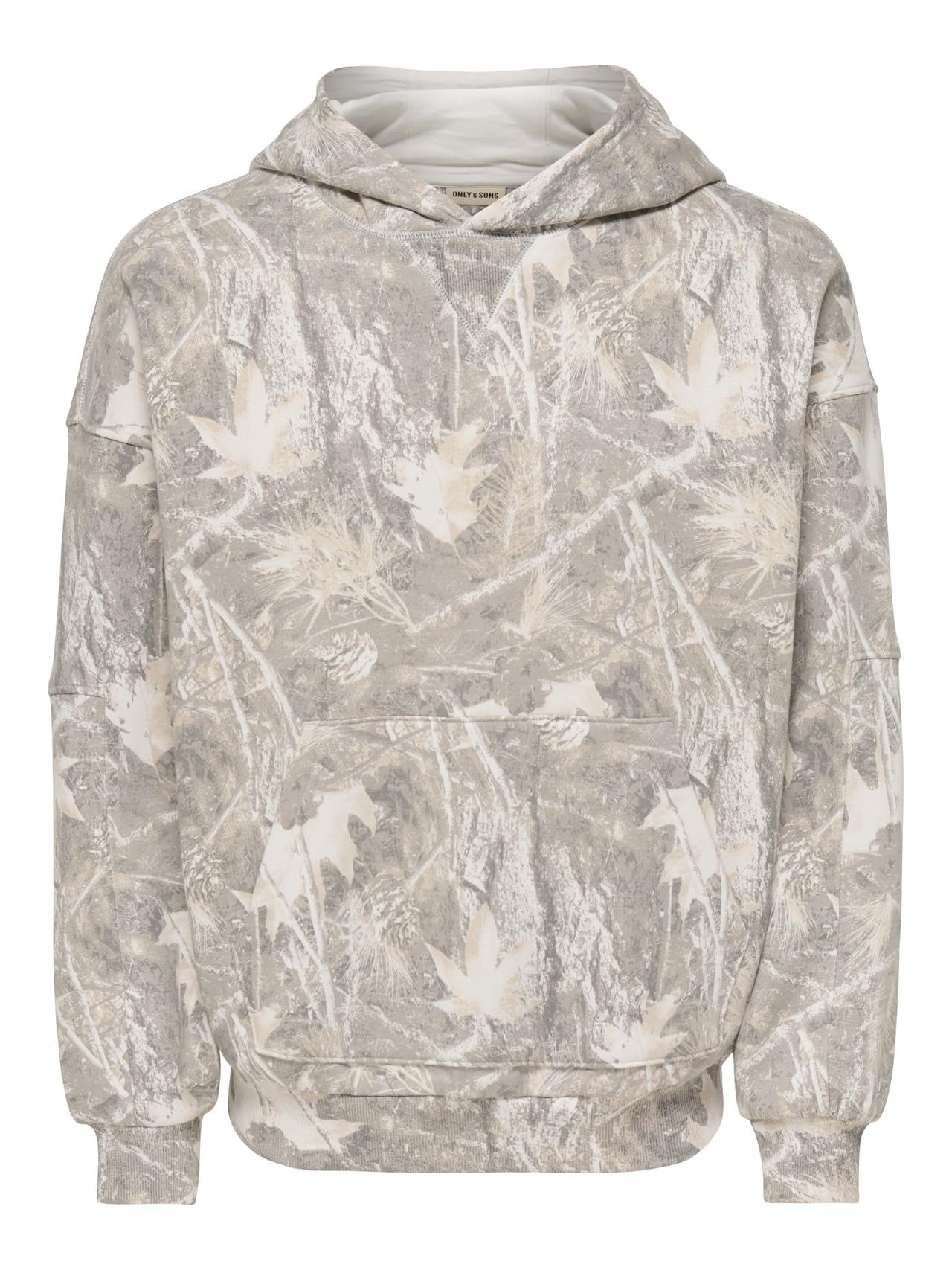 Only & Sons Onsjosh felpa uomo M silver lining