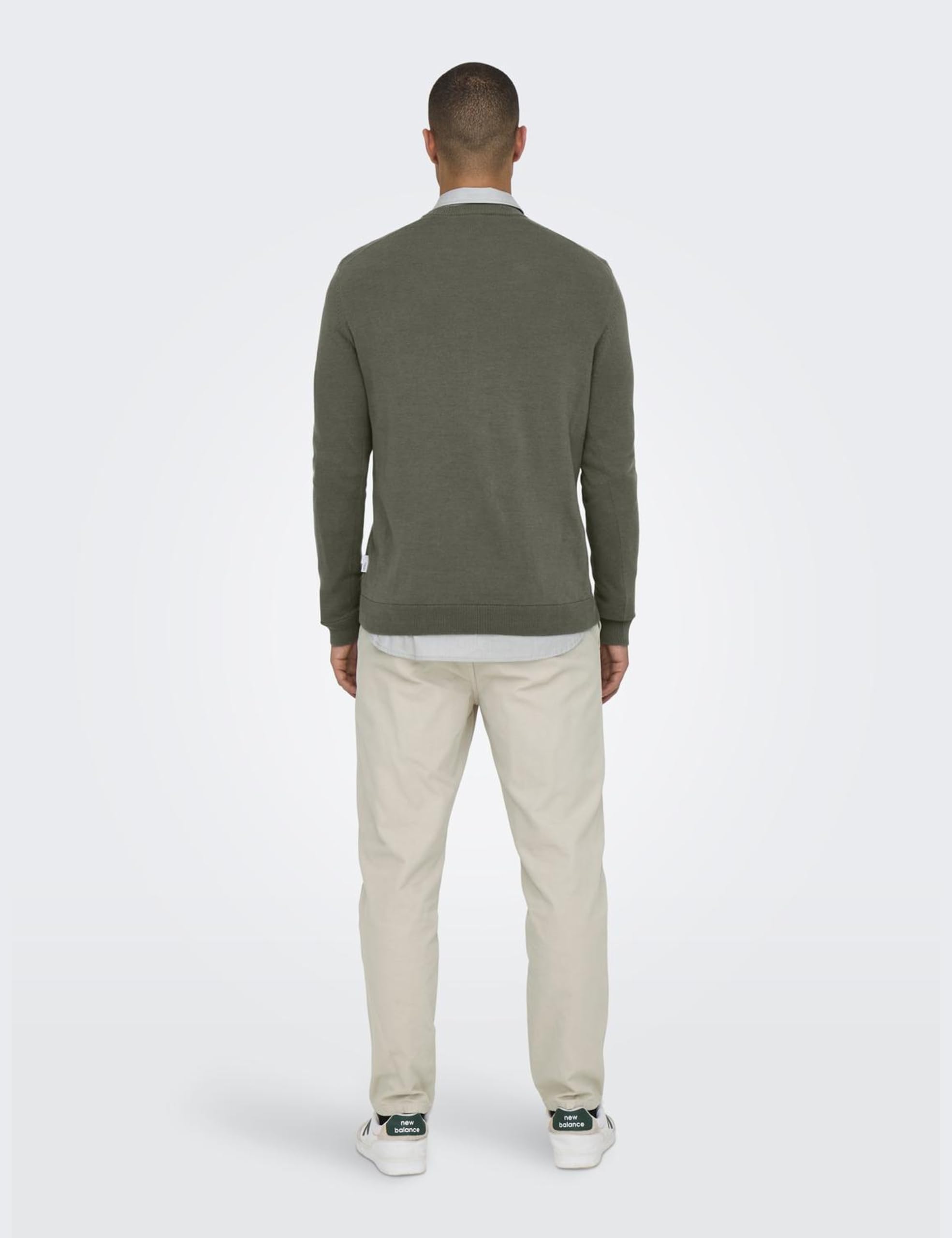 Only & Sons Onsalex Reg 12 maglione grigio XS uomo