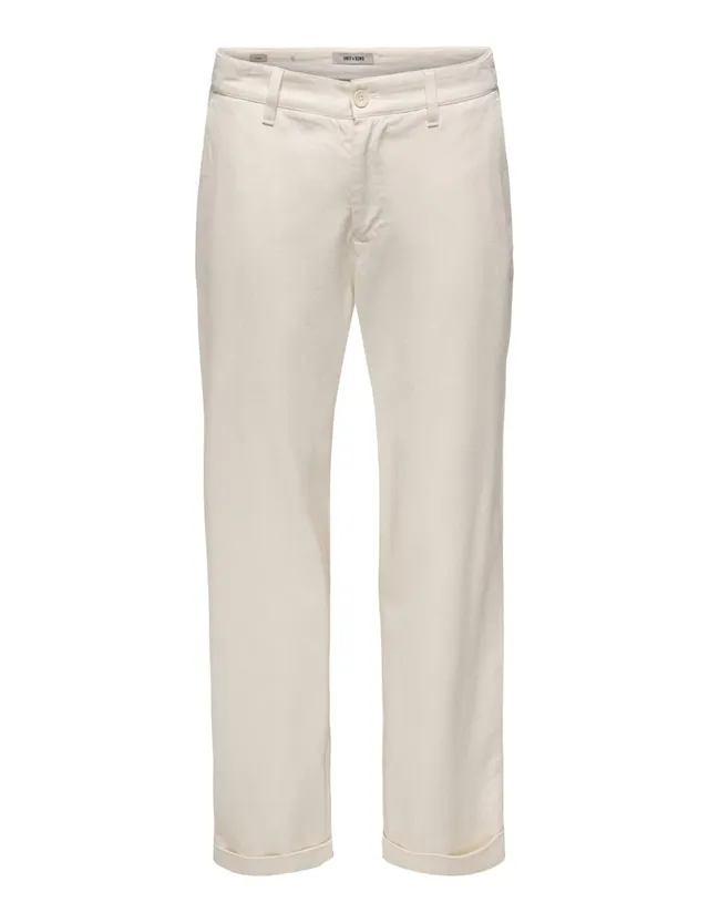 Only & Sons Onsfade Loose Twill 0594 Pantaloni 29W/32L neri