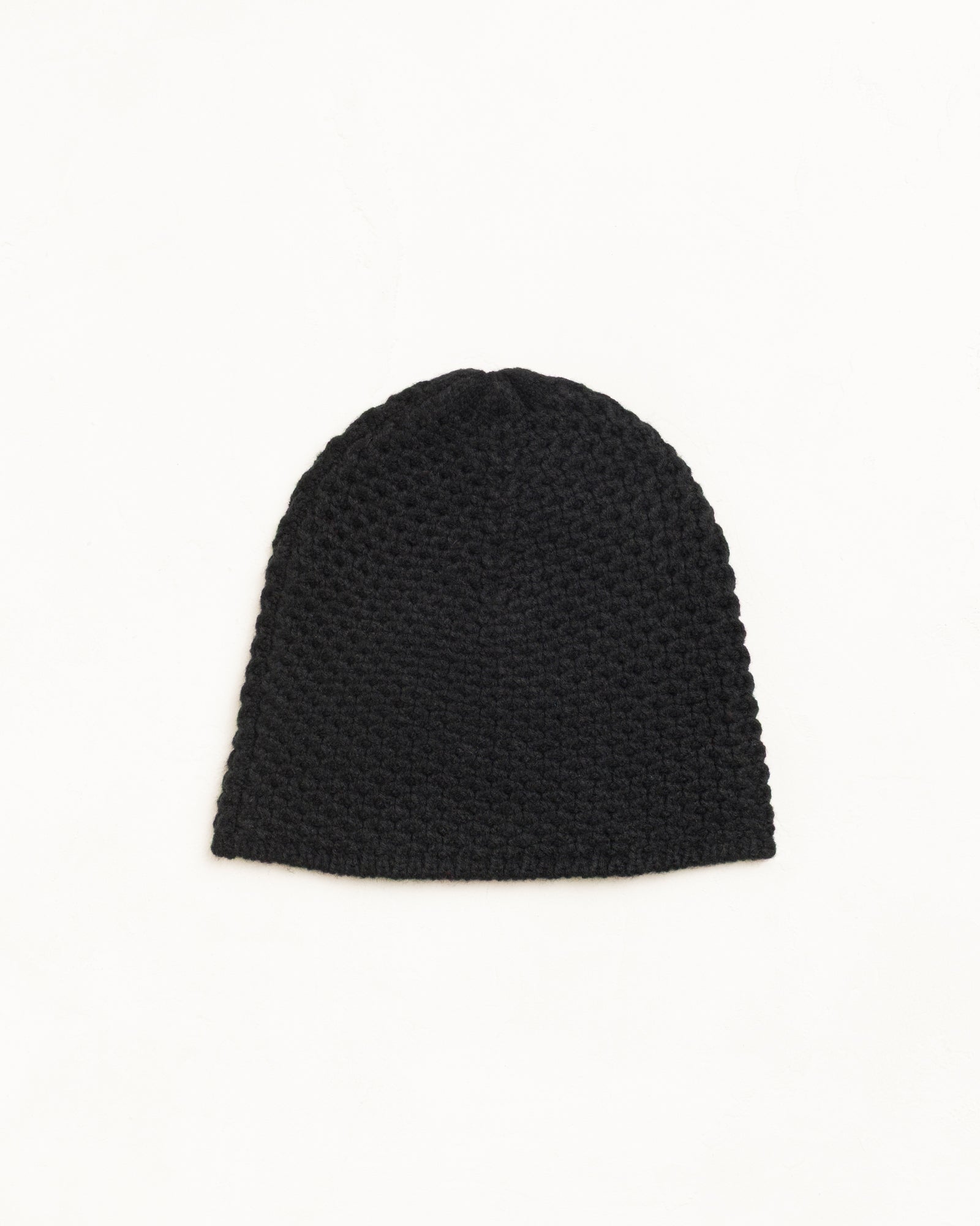 Stussy Headwear Skullcap Maglia Testurizzata Beanie Nero Lana