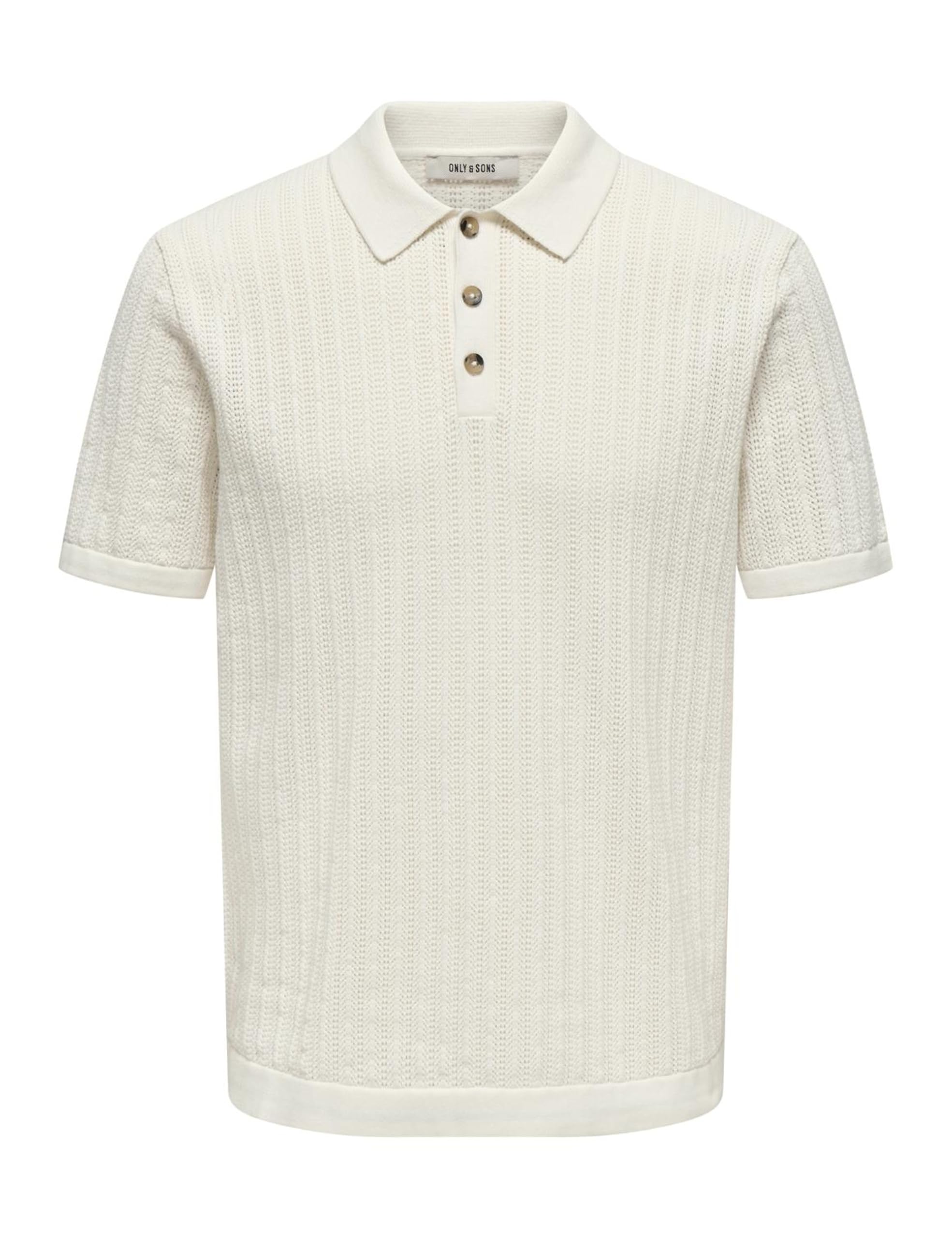 Only & Sons Onsmoon Polo Maglia Uomo Blu Manica Corta