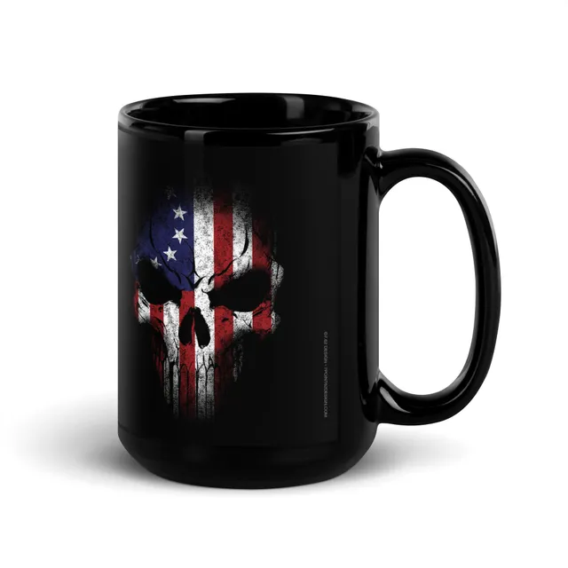 7.62 Design Betsy Ross Tazza Ceramica 15oz Teschio