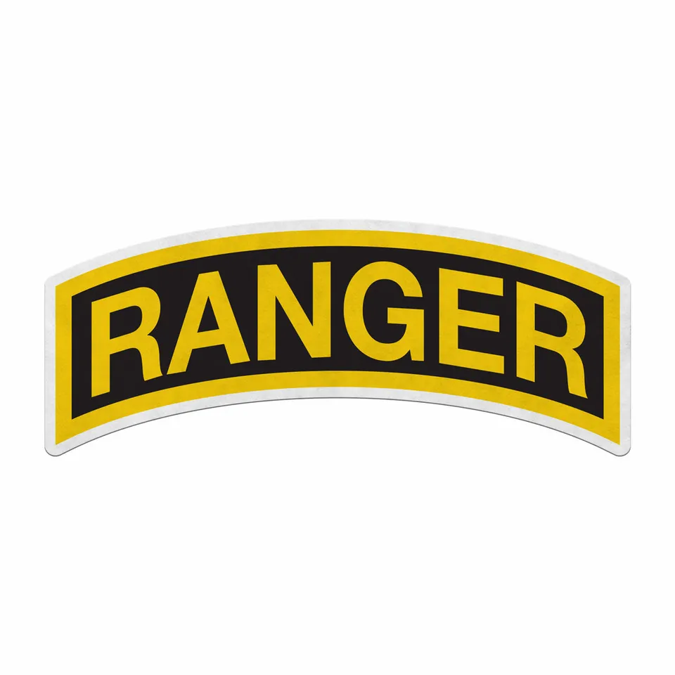 7.62 Design Home Gagliardetto Ranger Tab Feltro 18" USA