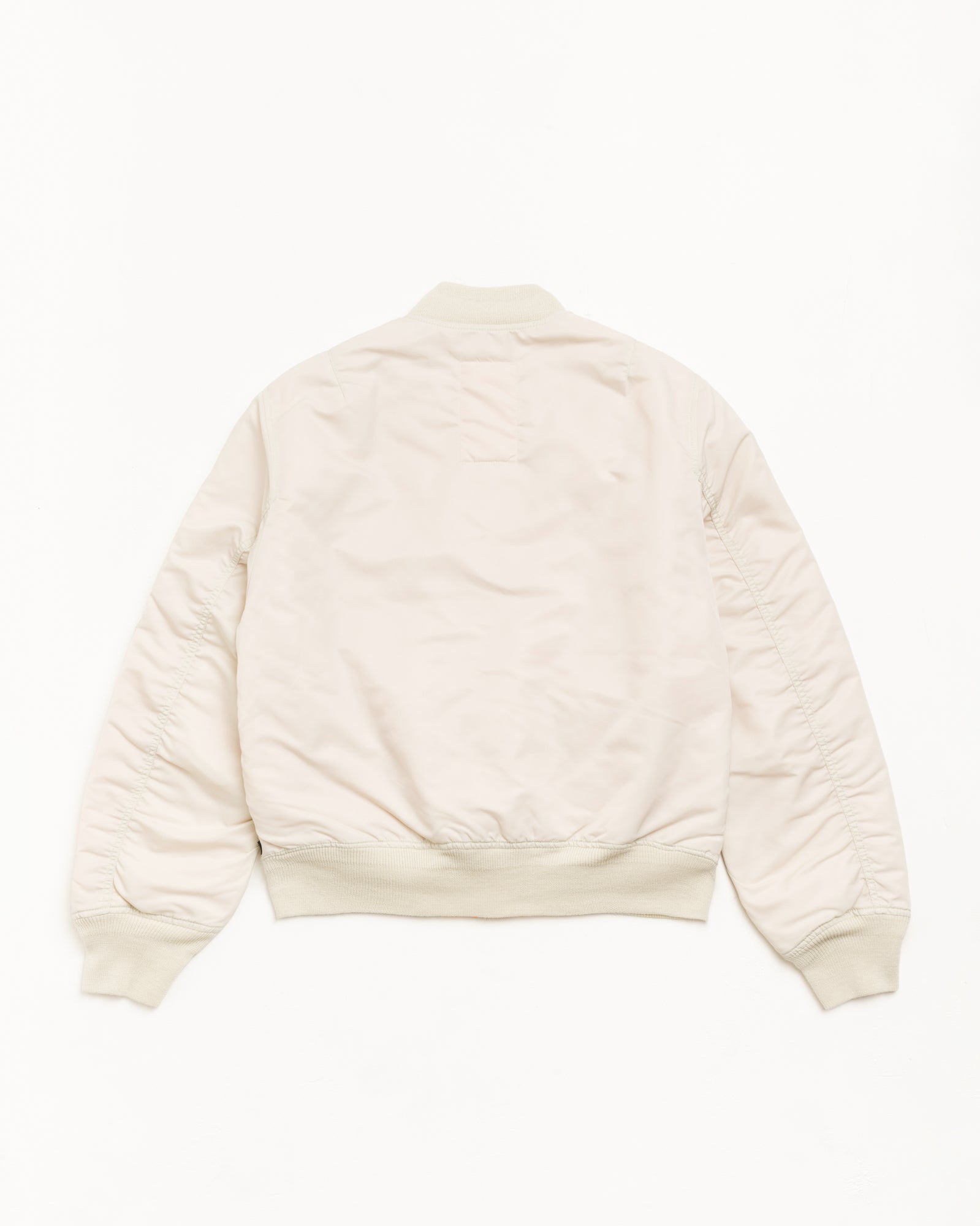 Stussy MA-1 Bomber Jacket giacca bone nylon imbottita