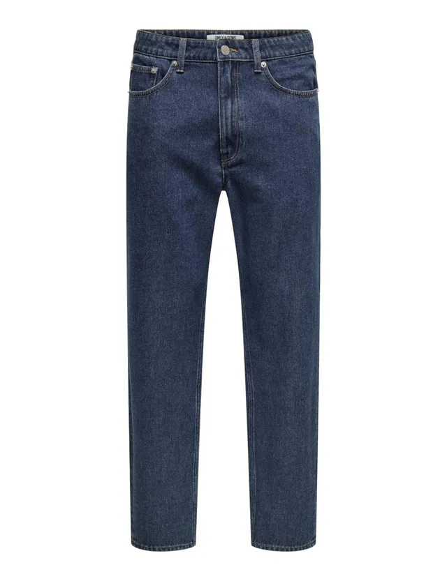 Only & Sons Onstye Loose Tapered Jeans 31W/32L Nero Delavé