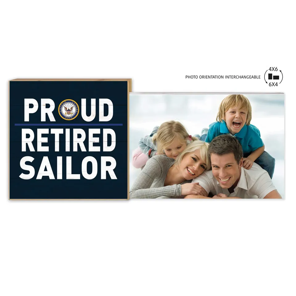 7.62 Design Navy Retired cornice portafoto 4x6 5x10.5