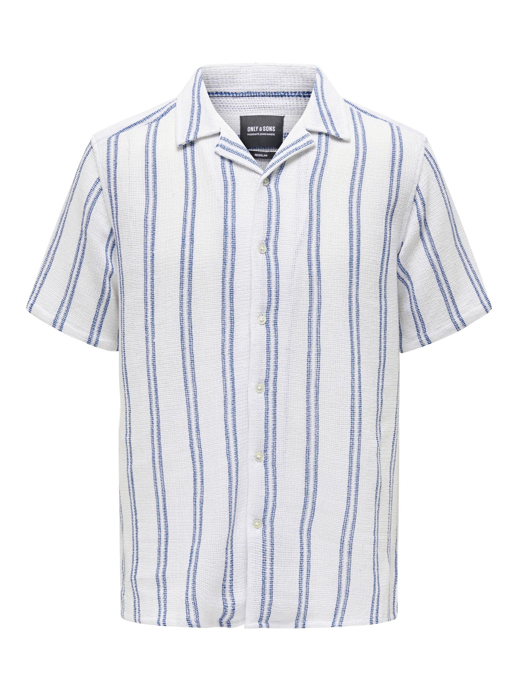 ONLY & SONS Onstrev Camicia Uomo XXL Cloud Dancer