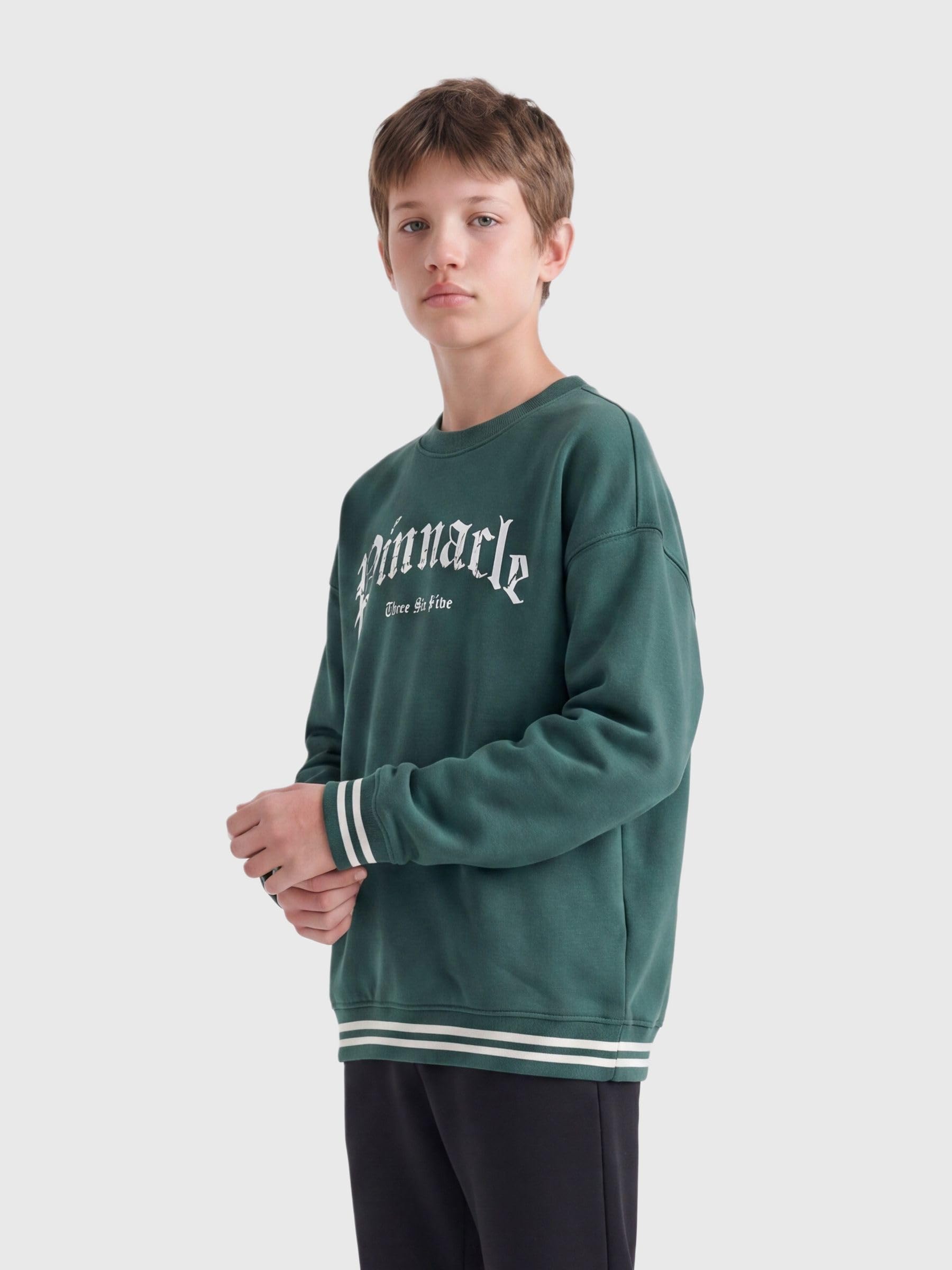 Only & Sons Connor Junior maglione verde bambino cotone