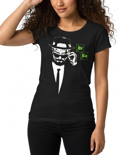 Makaya BR BA Heisenberg T-shirt donna cotone taglia L