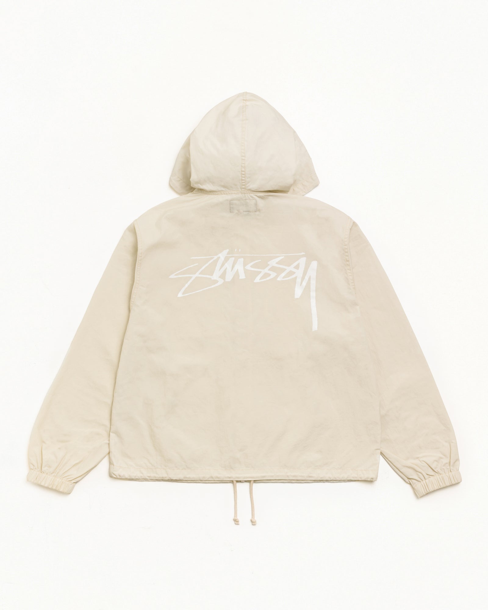 Stussy Shell da Spiaggia giacca cotone cerato stone