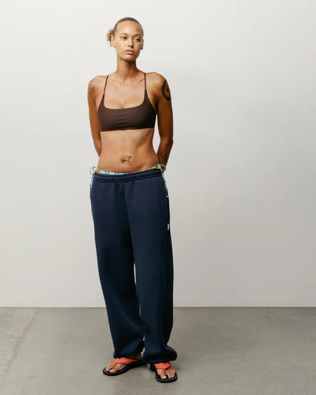 Stussy Halter Bikini Top top bikini marrone elasticizzato