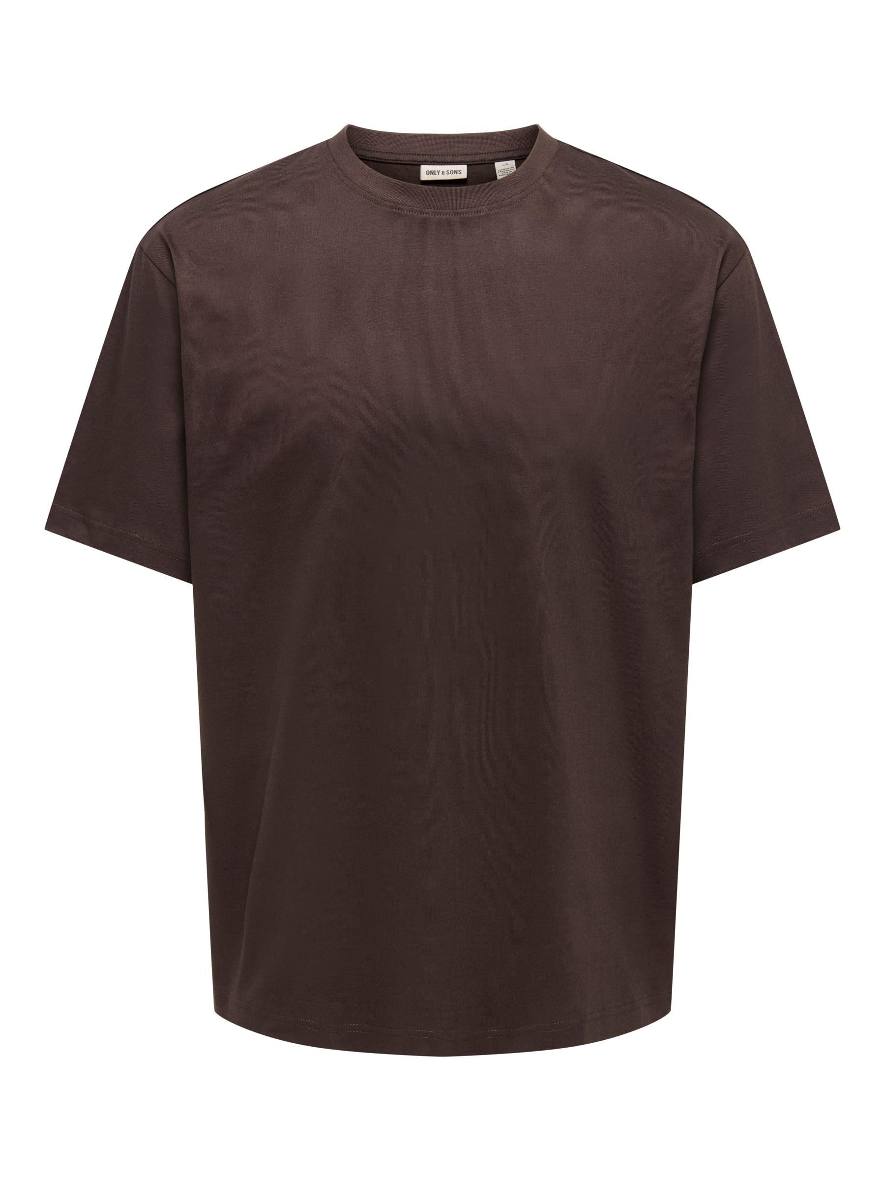Only & Sons Onsfred t-shirt marrone XL manica corta uomo