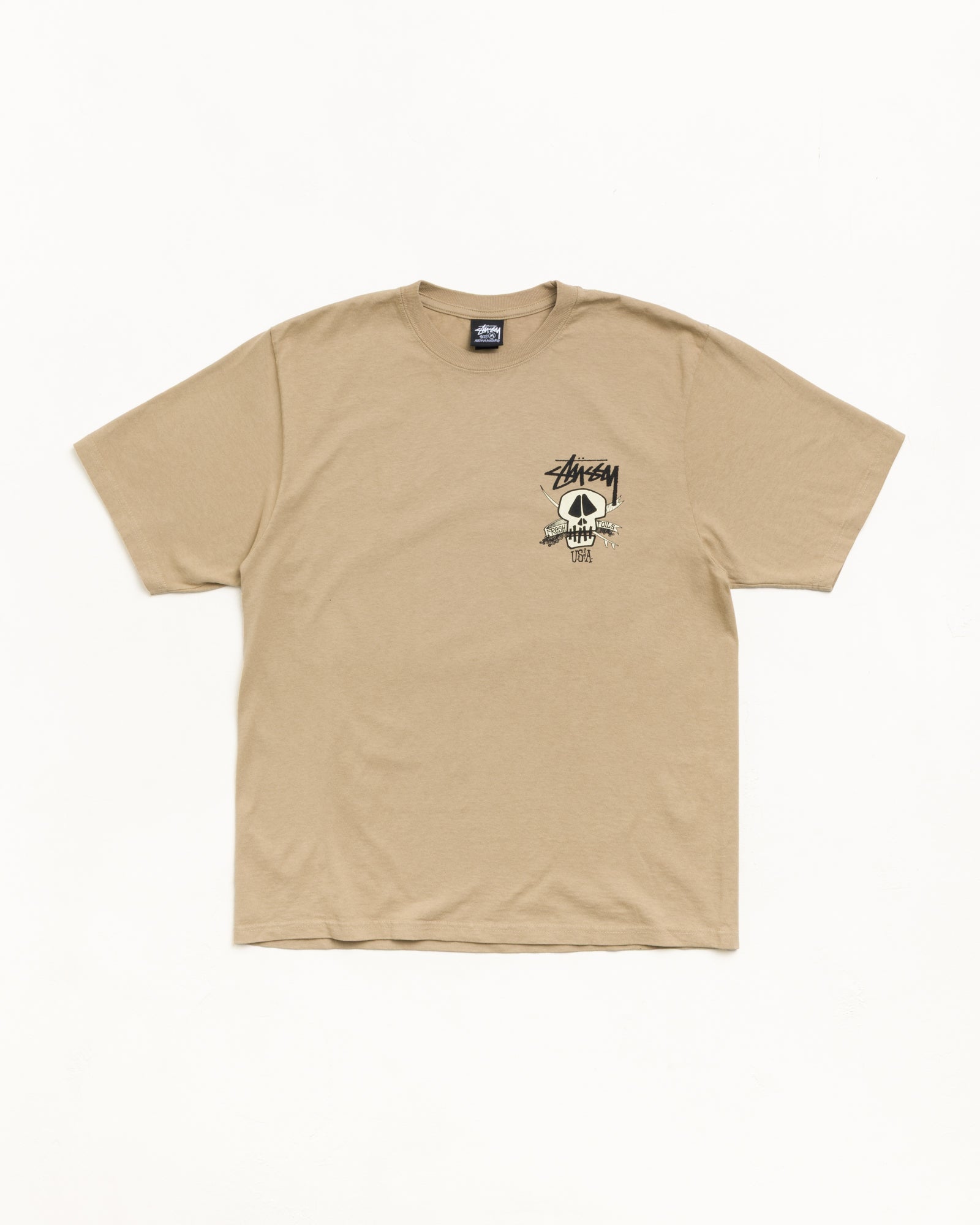 Stussy Fresh Foils Tee maglietta rock cotone pigment dyed
