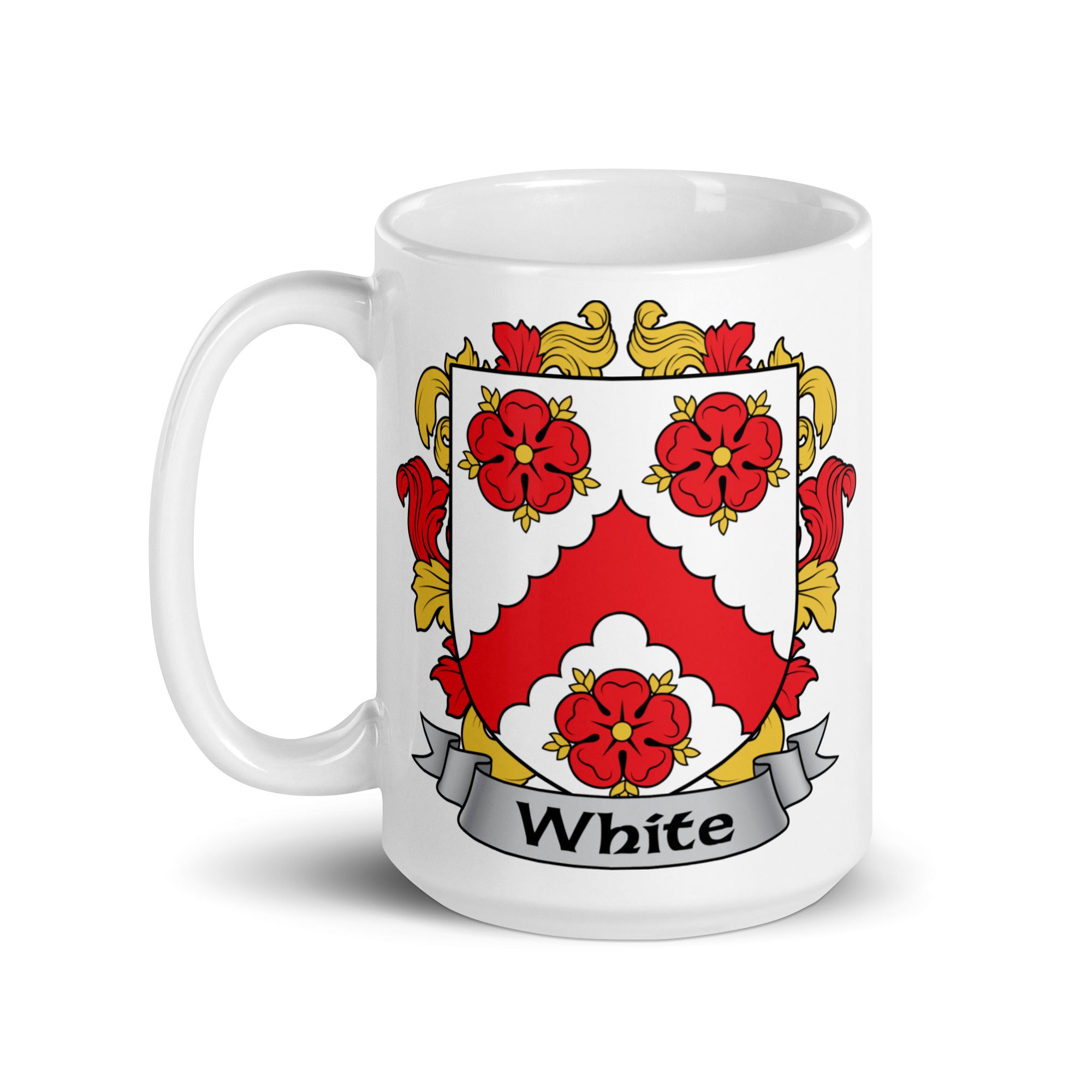 7.62 Design White tazza ceramica bianca 443 ml stemma irlandese