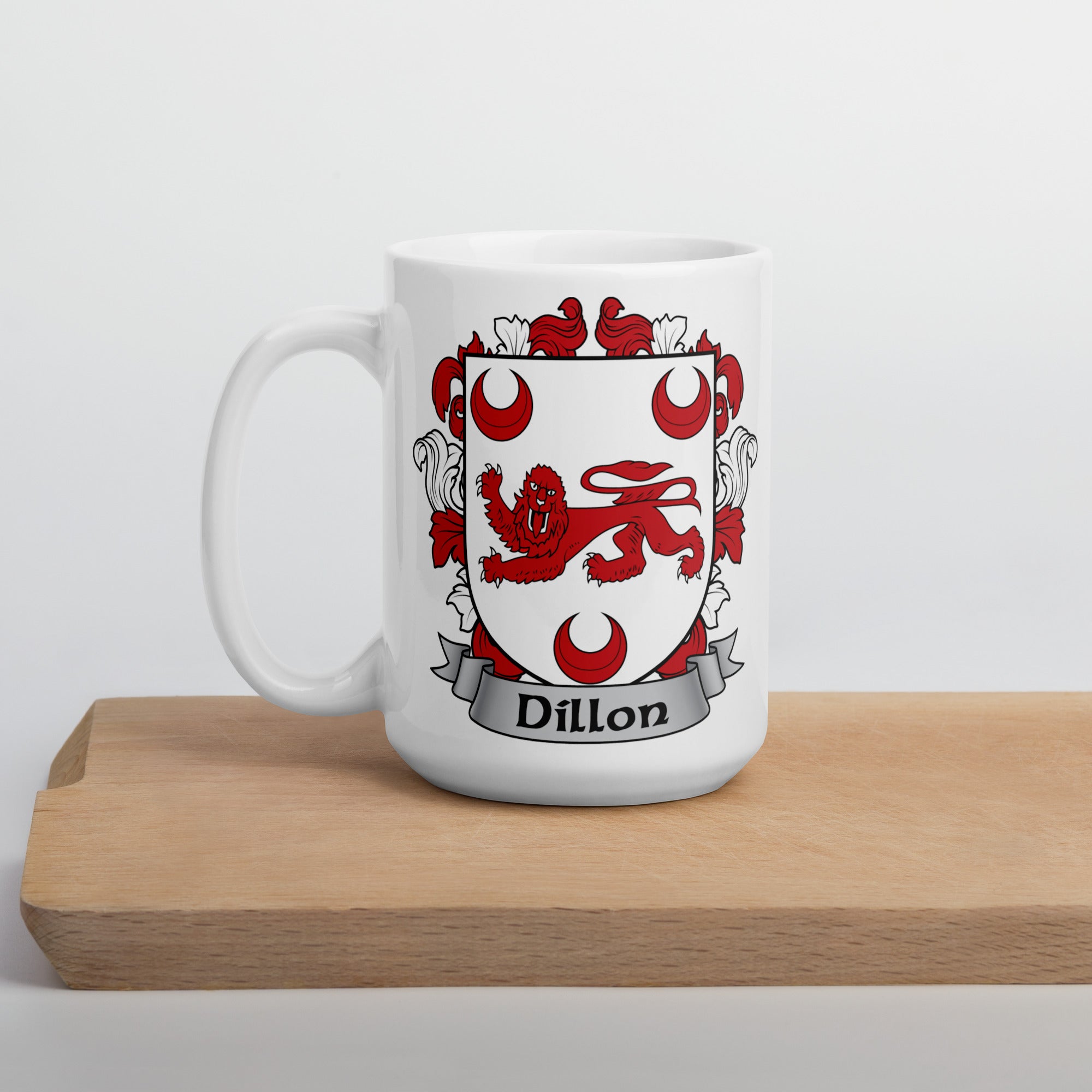 7.62 Drinkware Dillon tazza ceramica 15oz stemma irlandese