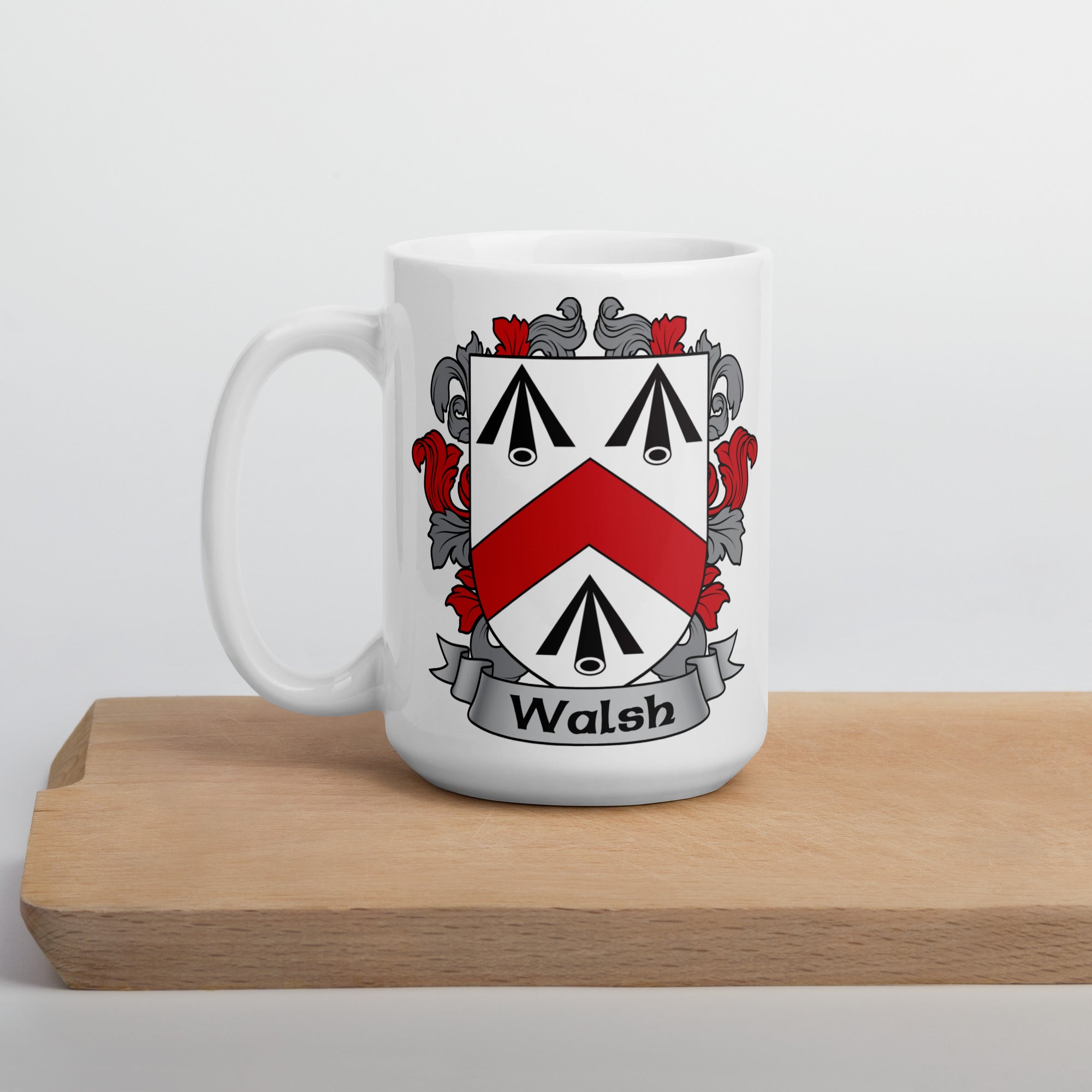 7.62 Design Walsh Tazza Mug Ceramica 15 oz Stemma Irlandese