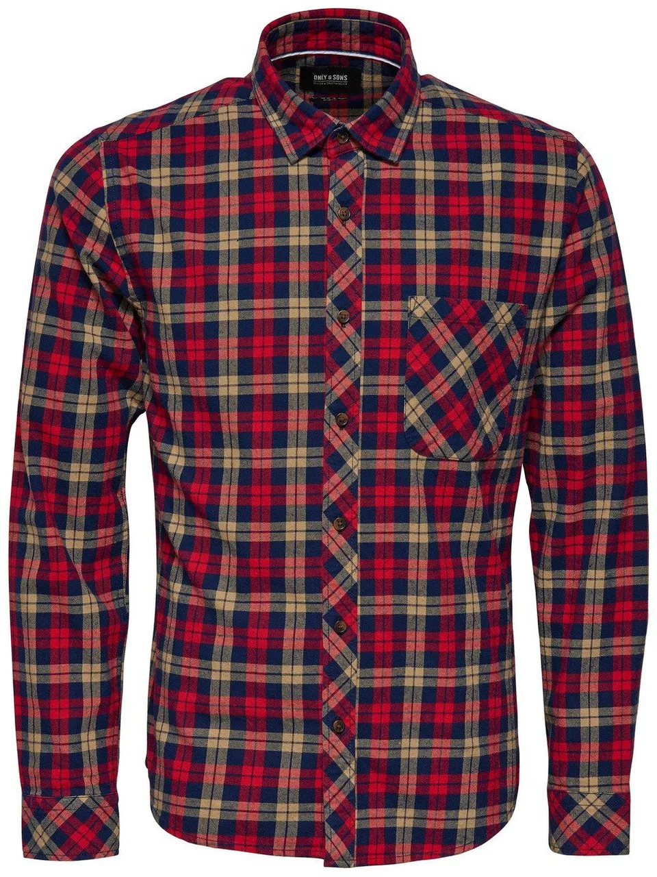 Only & Sons Onscarstem LS Shirt Noos camicia L fantasia