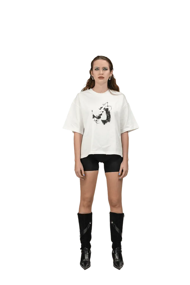Tiat Il rifugio degli artisti Loving Seal t-shirt bianca