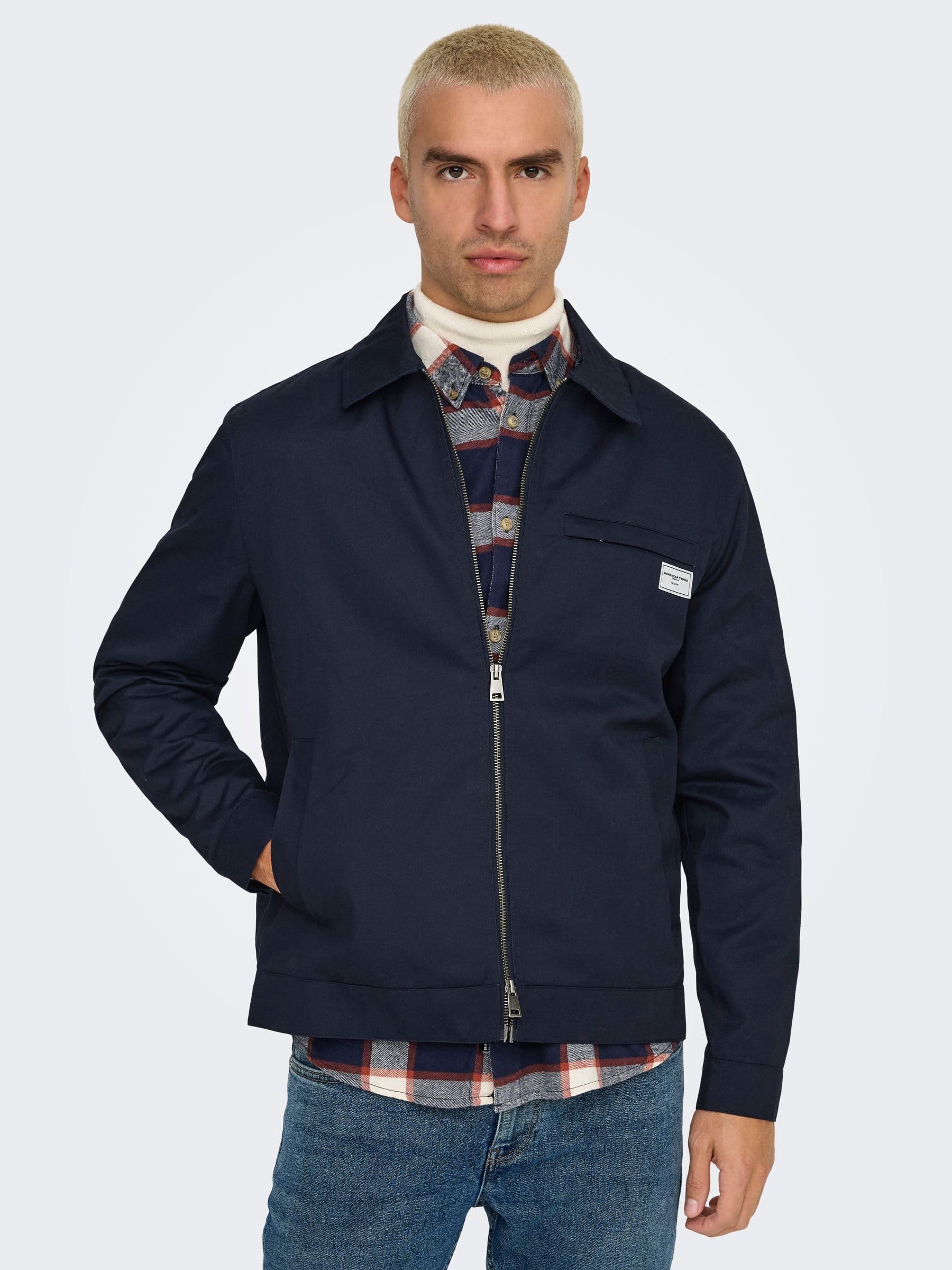 Only & Sons Onsralph Jacket Giacca Uomo Cielo Notturno