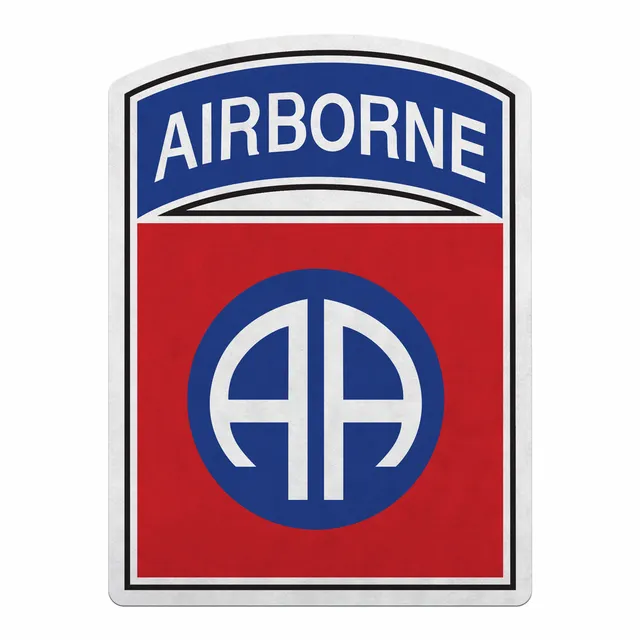 7.62 Design Gagliardetto 82nd Airborne Division Feltro