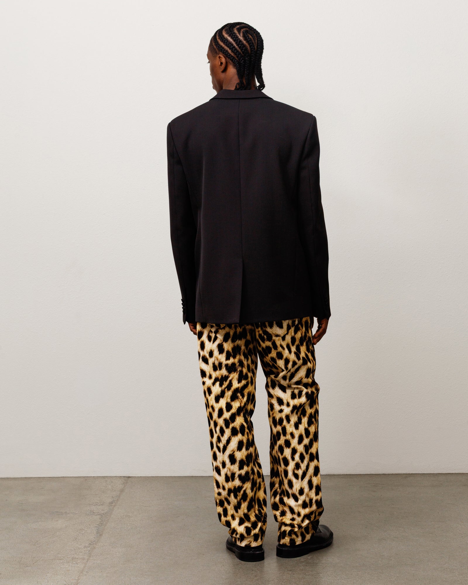 Stussy New Classic Jean jeans cheetah dritto cotone