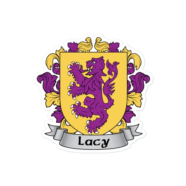 7.62 Design Lacy Irish Coat of Arms Adesivo vinile 7x7 cm