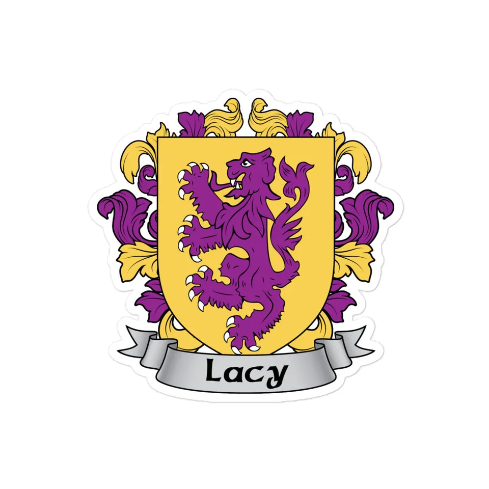 7.62 Design Lacy Irish Coat of Arms Adesivo vinile 7x7 cm