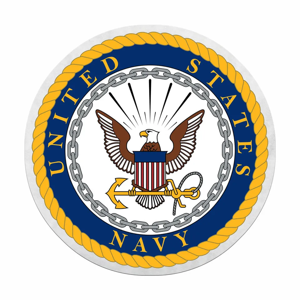7.62 Design Navy Seal Gagliardetto Feltro 18" Sagomato