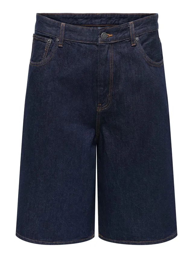 Only & Sons Onscarl Balloon Shorts Pantaloncini Blu Scuro L