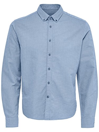 ONLY & SONS Onssebastian Camicia Oxford Bianco XXL
