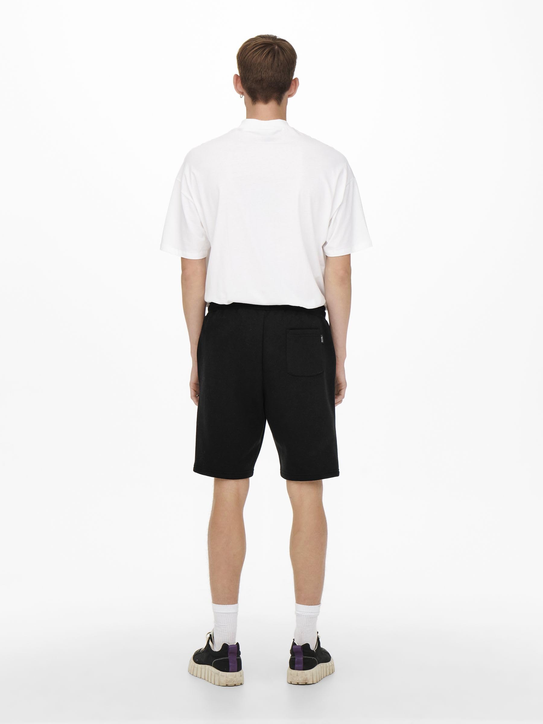 ONLY & SONS Ceres Pantaloncini felpa uomo grigio