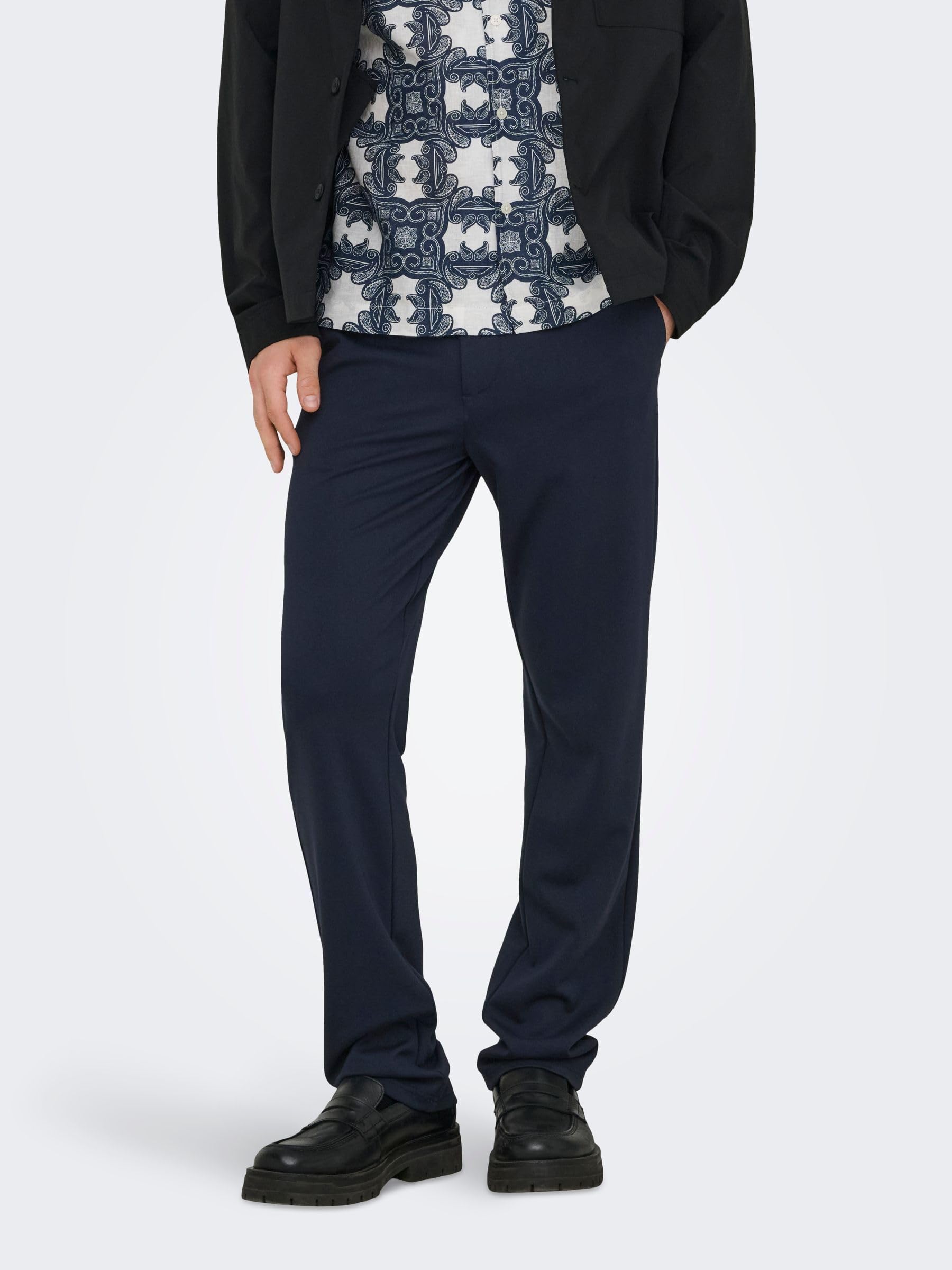 Only & Sons Onsmark 0209 Pantaloni Affusolati Uomo Neri