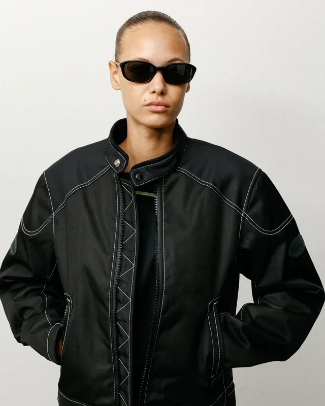 Stussy Eli Sunglasses occhiali sole neri bioacetato UVA/UVB