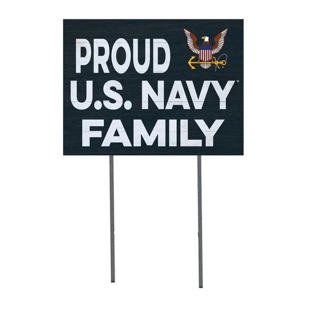 7.62 Design Navy cartello giardino 18x24 proud family