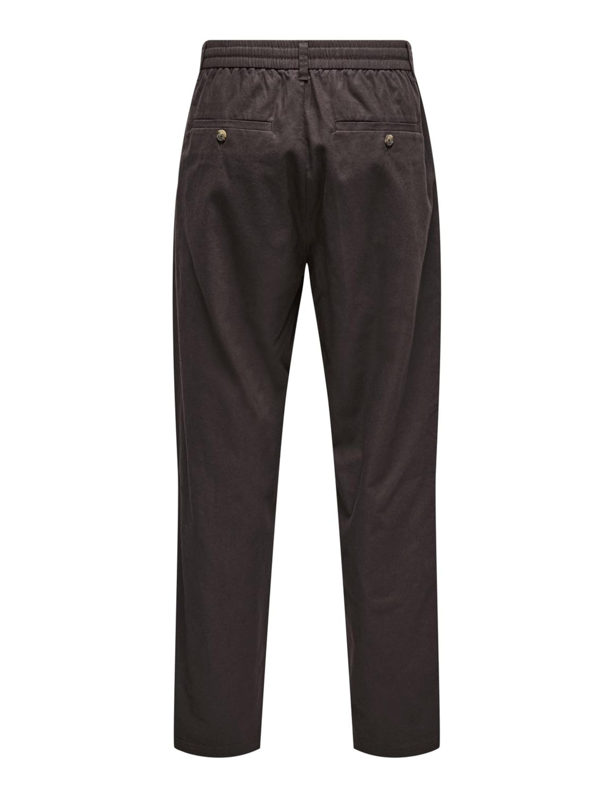Only & Sons Onslee Tapered pantaloni uomo 34W/32L marrone