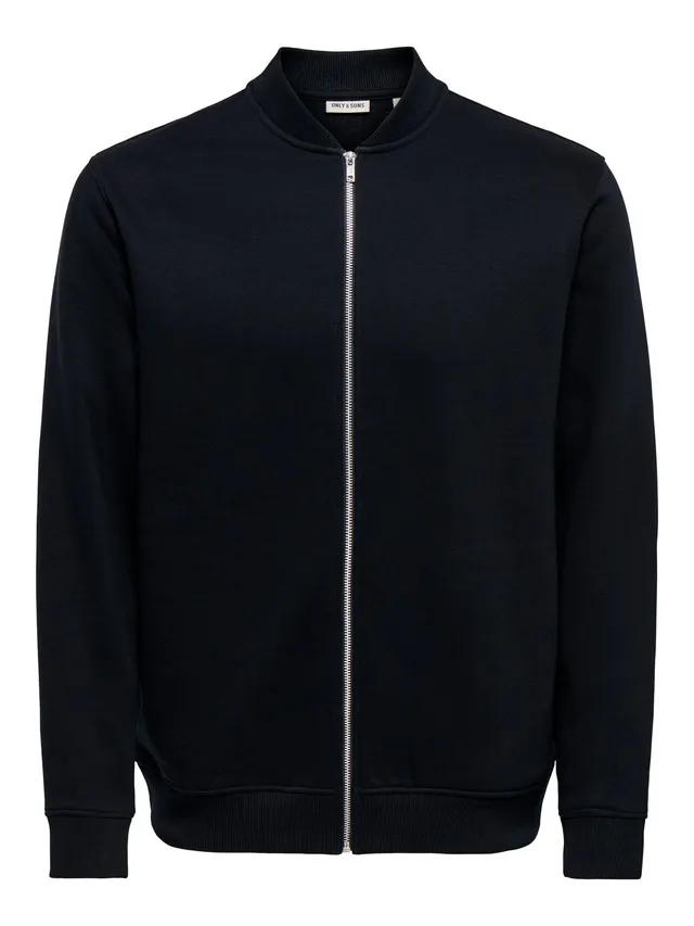 Only & Sons OnsCeres Felpa Uomo Nero Girocollo Cotone