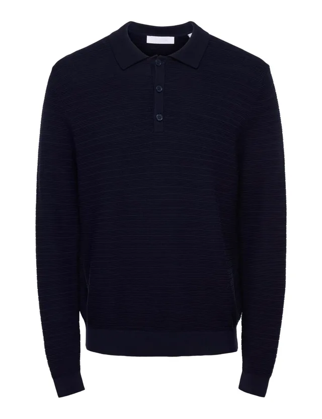 Only & Sons Onscarl Reg LS polo uomo XL blu manica lunga
