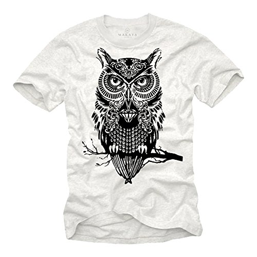 Makaya Gufo Swag T-Shirt Uomo 3XL Cotone Manica Corta