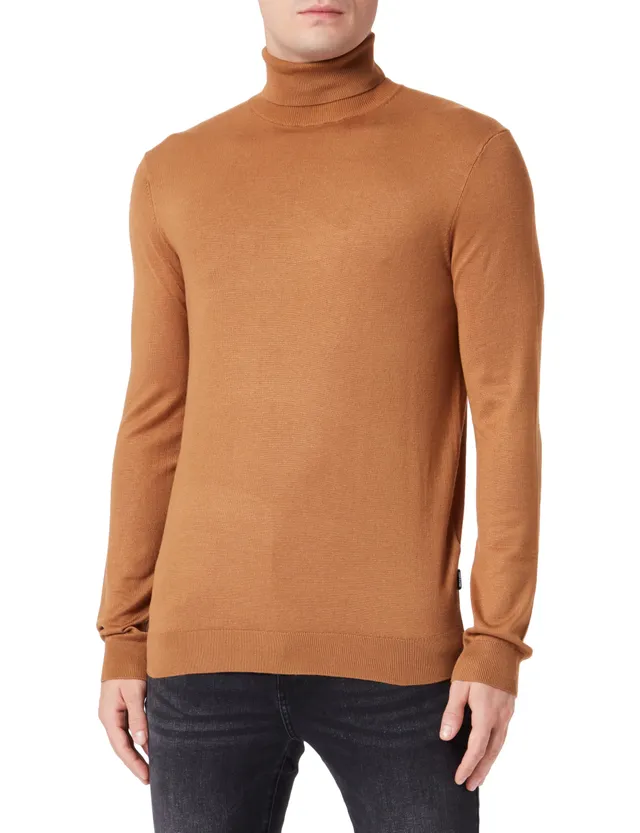 ONLY & SONS Wyler Maglione uomo collo alto nero
