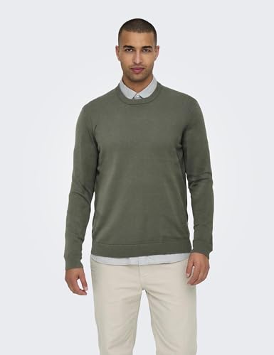 Only & Sons Onsalex Reg 12 maglione grigio XS uomo