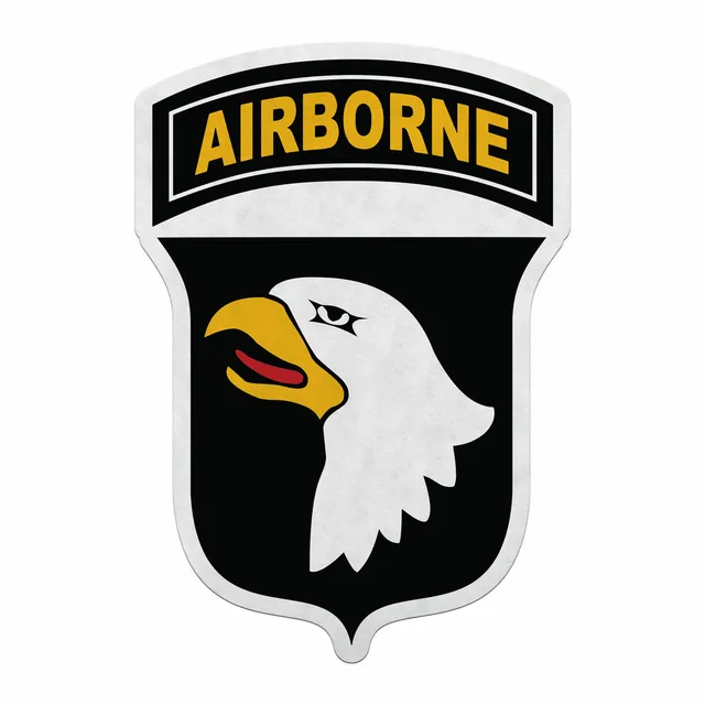 7.62 Design 101st Airborne Gagliardetto Feltro 18" USA