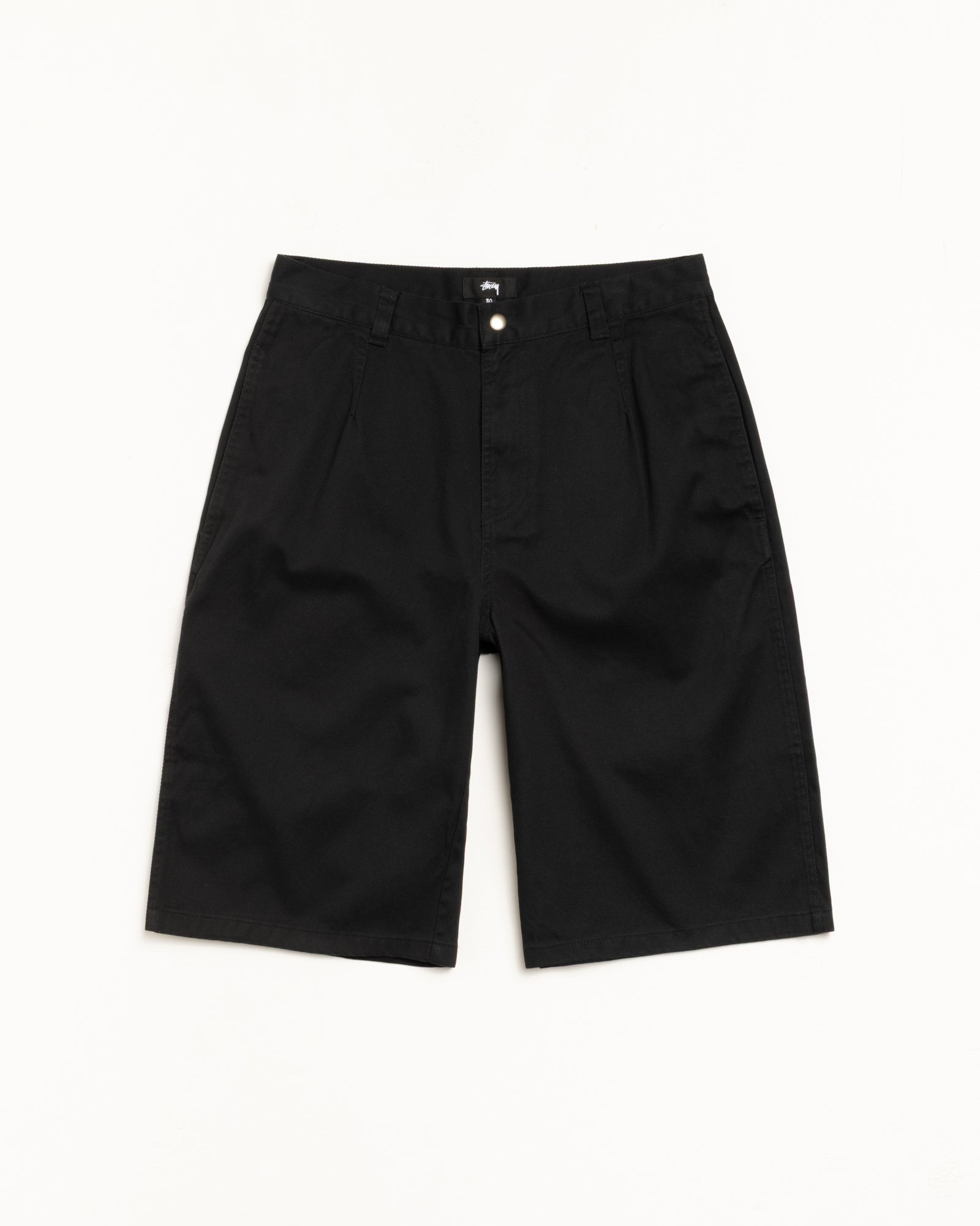 Stussy Chino Work Short pantaloncini black twill cotone