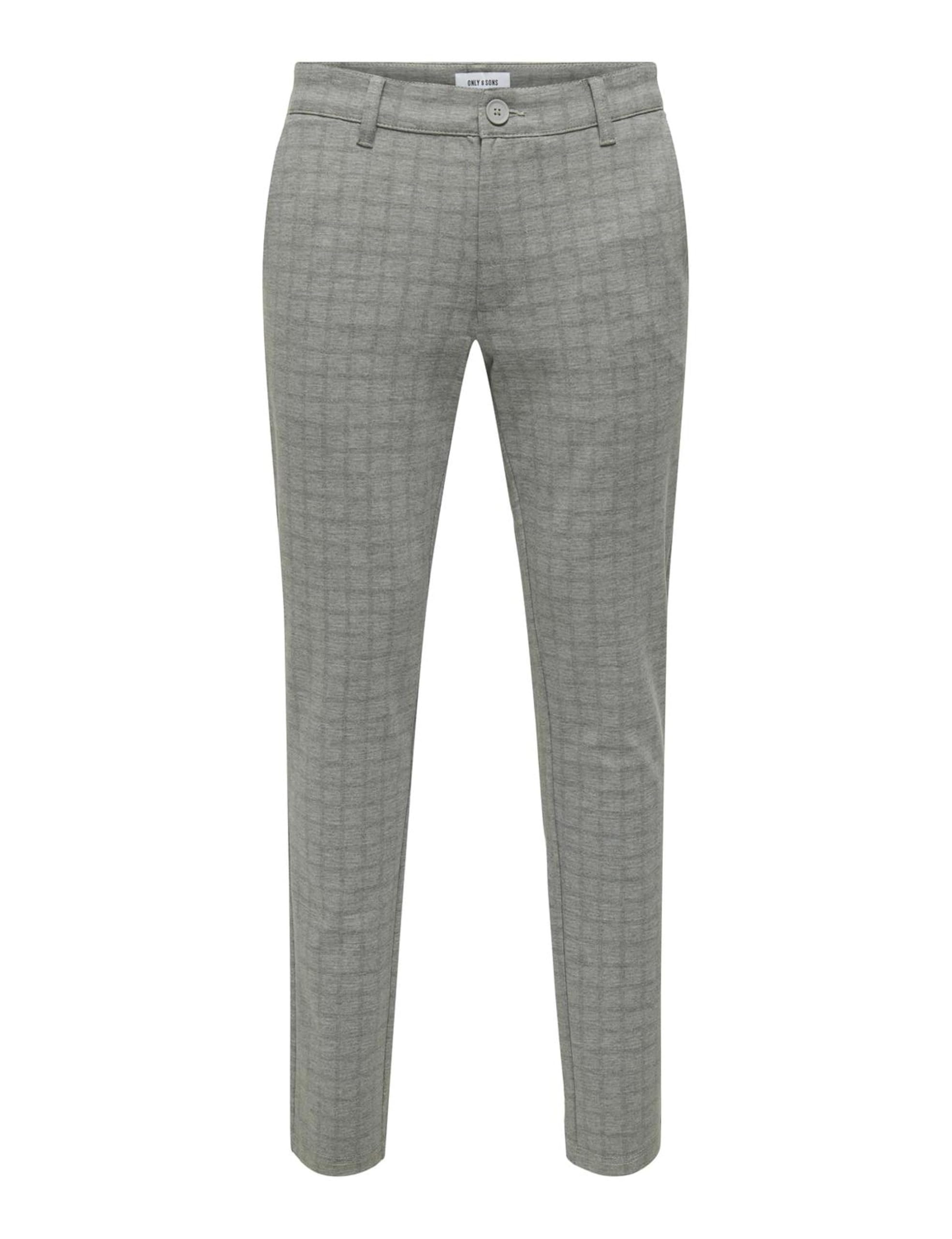 Only & Sons Onsmark Check 020918 Pantaloni 32W/32L Fog Forest