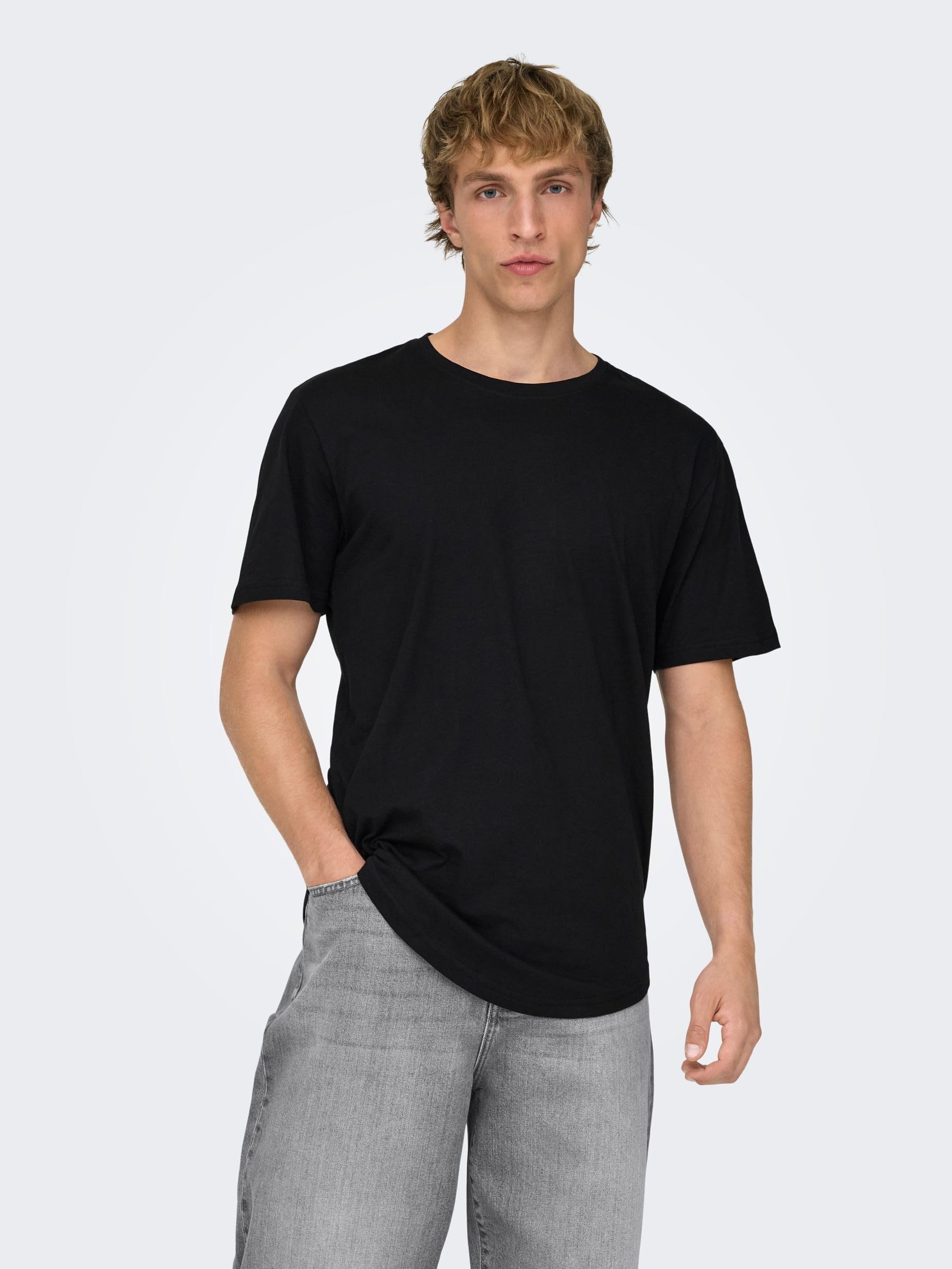 Only & Sons Onsmatt T-Shirt Uomo Cotone 3 Pezzi