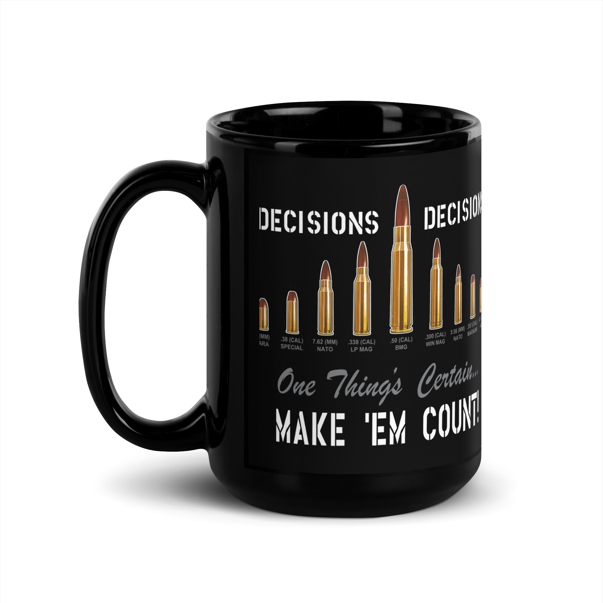7.62 Design Decisions Decisions 2A tazza ceramica nera 443 ml