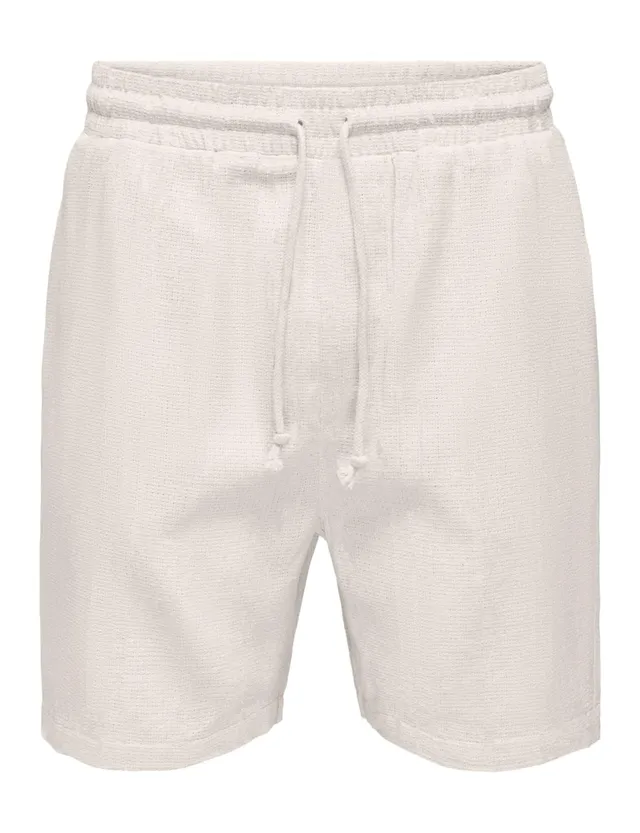 Only & Sons Onstrev Life pantaloncini uomo M gardenia cotone